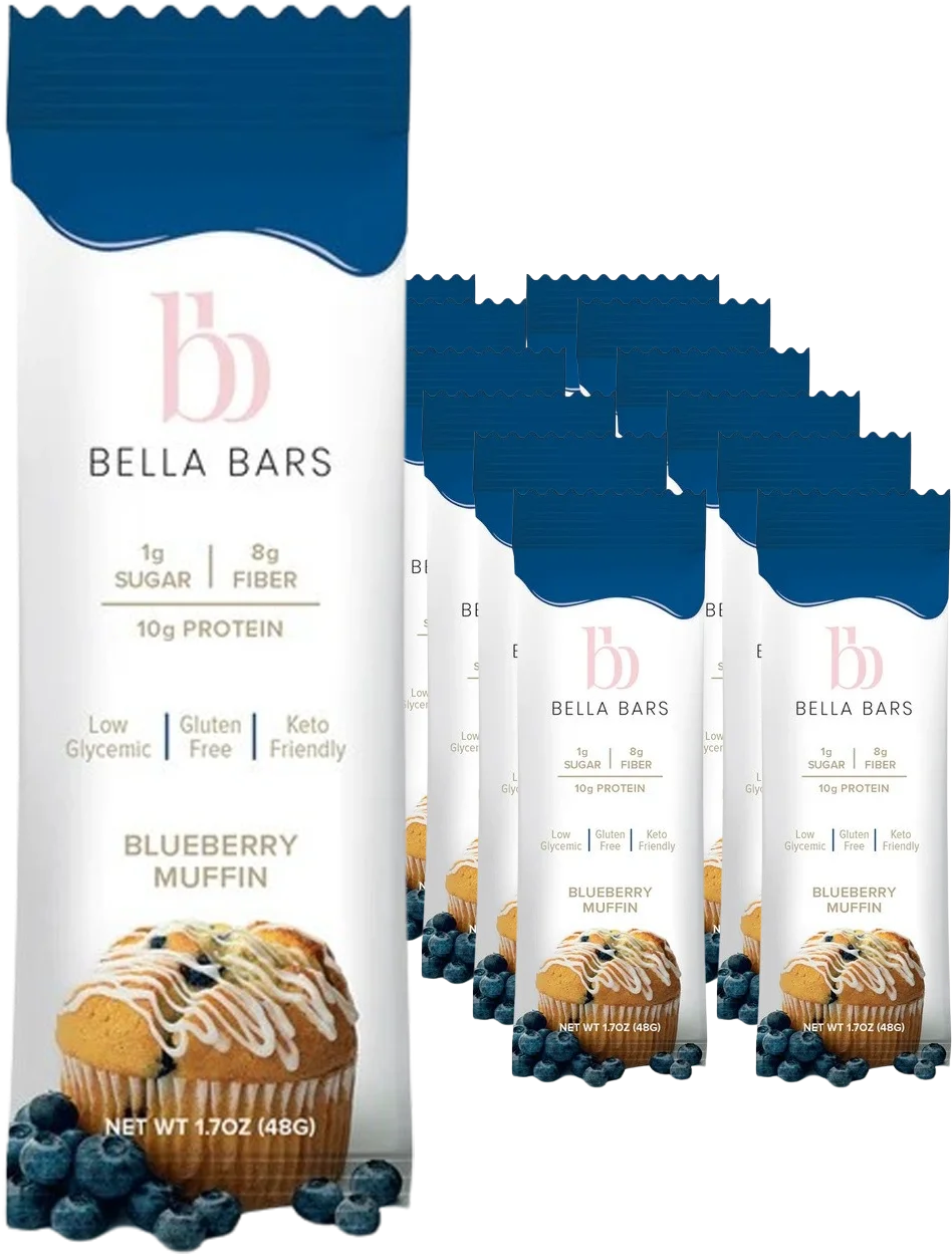 Image of Bella Bars Blueberry Muffin Bar (12 CT)