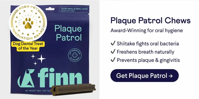 Plaque Patrol Chews. Award-Winning for oral hygiene. Shiitake fights oral bacteria. Freshens breath naturally. Prevents plaque & gingivitis. Get Plaque Patrol.