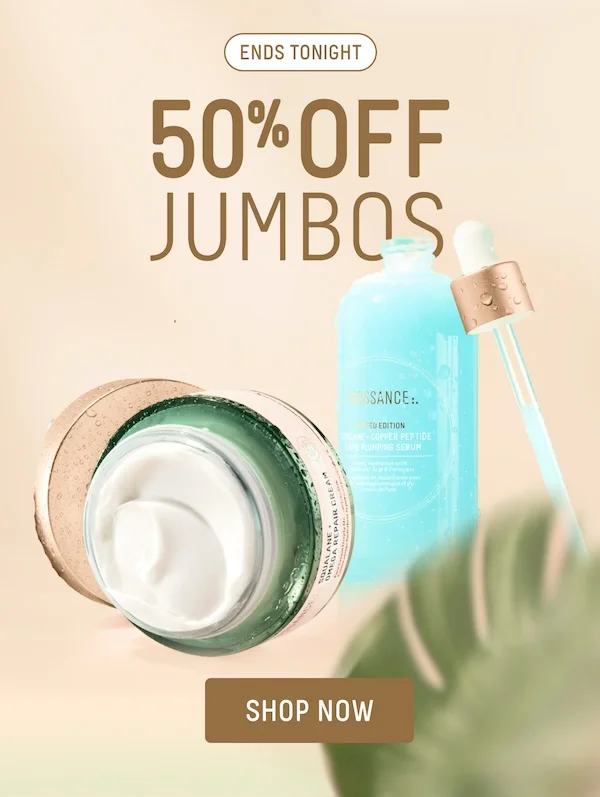 50% off
