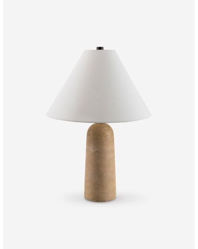 Markov Table Lamp-Travertine / Small