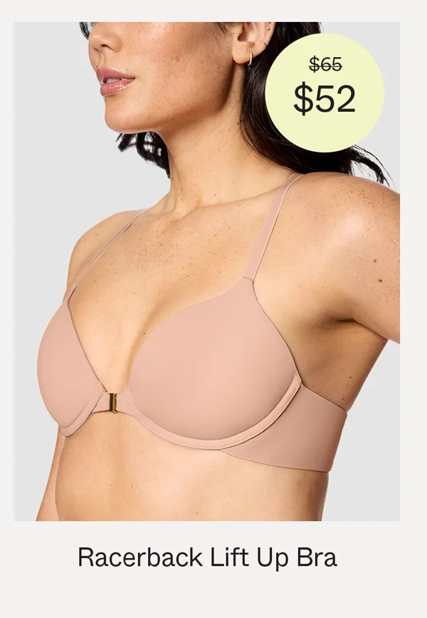 Racerback Lift Up Bra