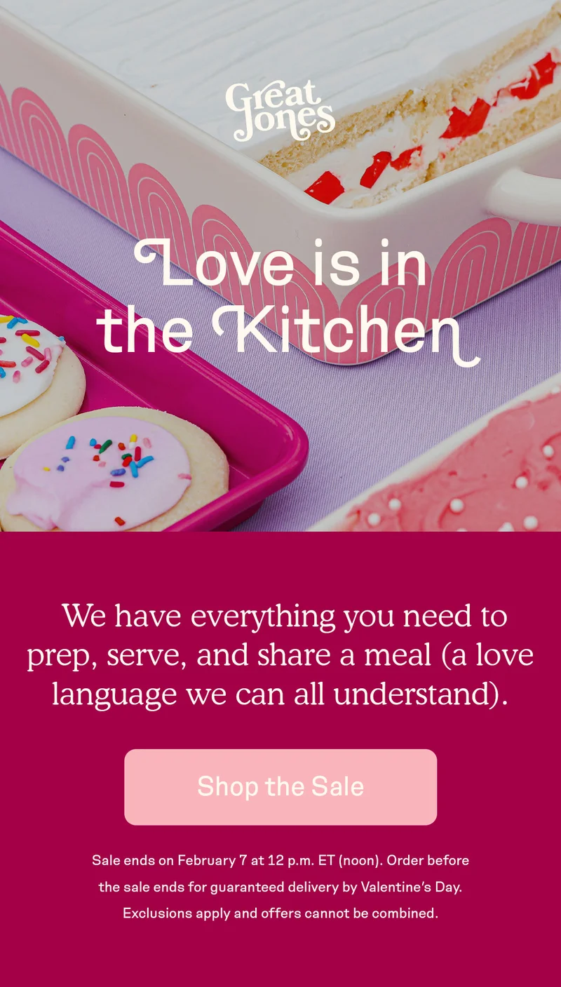 Shop Valentine's Day Sale