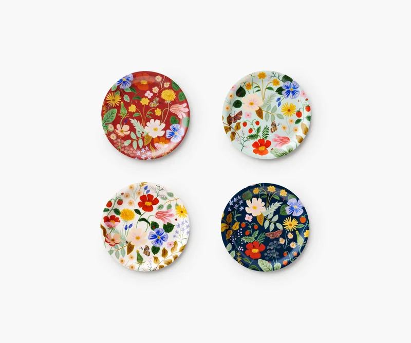 Image of Coaster Set - Strawberry Fields