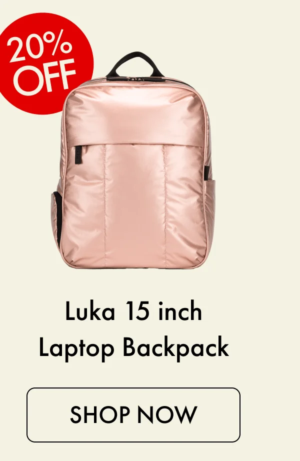 Luka 15 inch Laptop Backpack