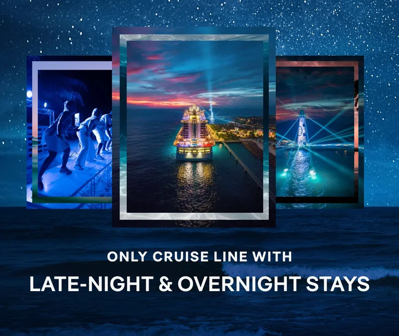 Only Cruise Line With Late‑Night & Overnight Stays – Click to Learn More Only Cruise Line With Late‑Night & Overnight Stays – Click to Learn More