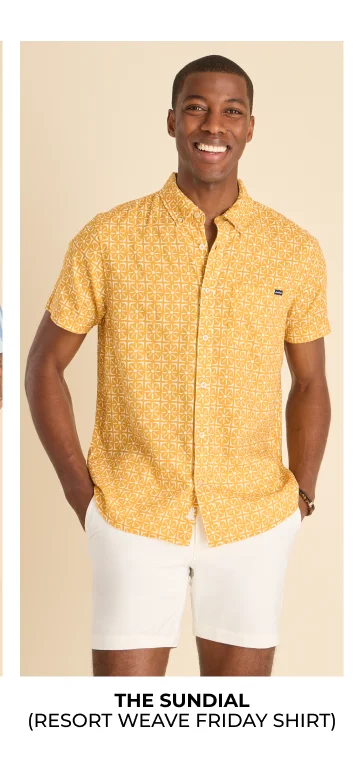 Resort Weave Friday Shirt: The Sundial