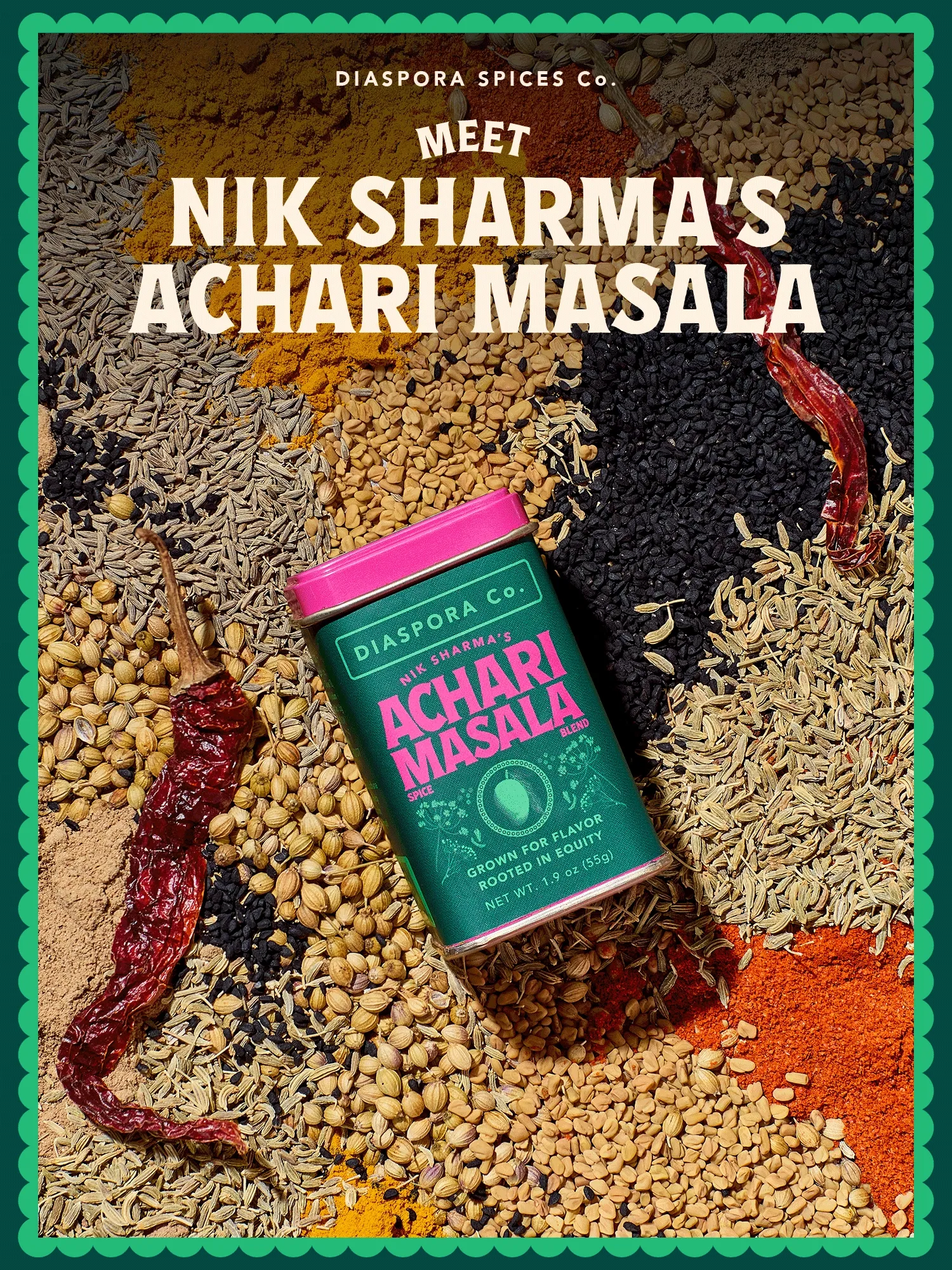 Meet Nik Sharma's Achari Masala