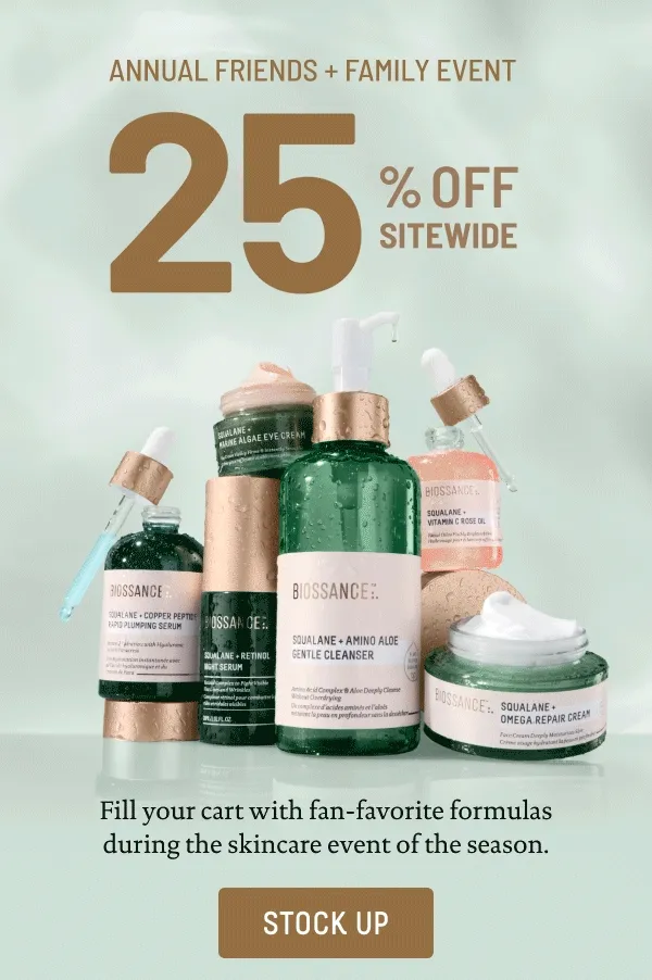 25% Off Sitewide