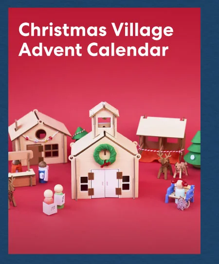 Christmas Village Advent Calendar