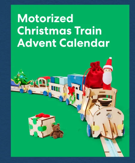 Motorized Christmas Train Advent Calendar