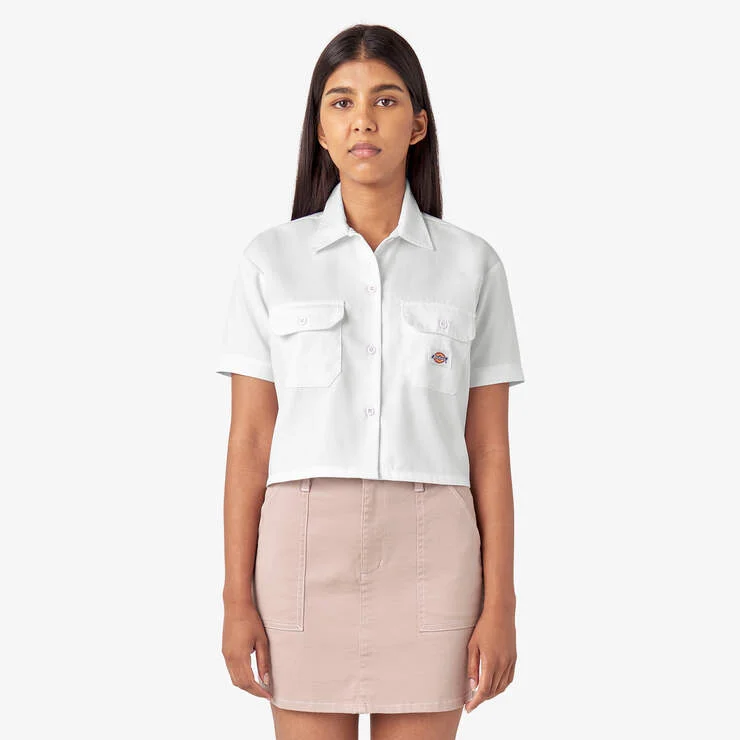 Women's Cropped Work Shirt