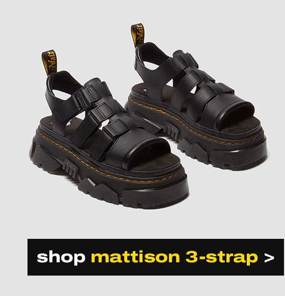 mattison 3-strap sandal