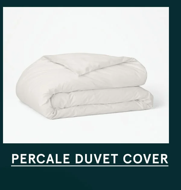 Percale Duvet Cover