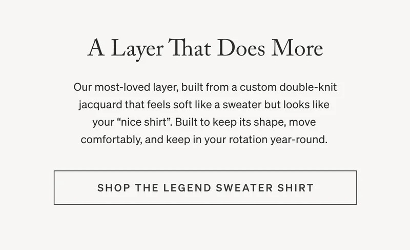 Shop The Legend Sweater Shirt