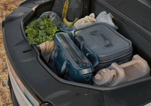 Rivian R1T Storage