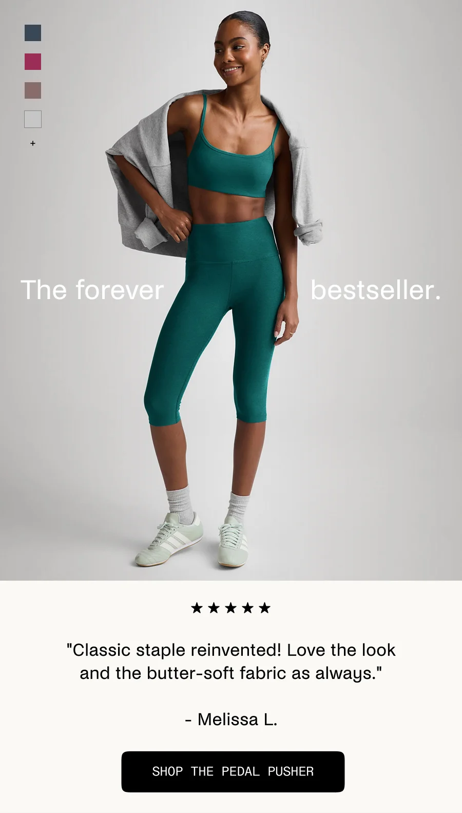 Spacedye Pedal Pusher High Waisted Legging
