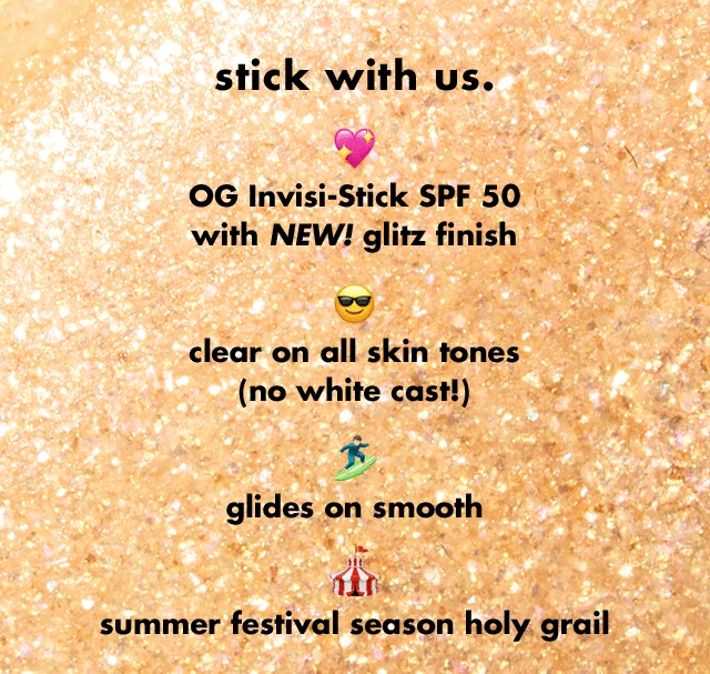 stick with us.