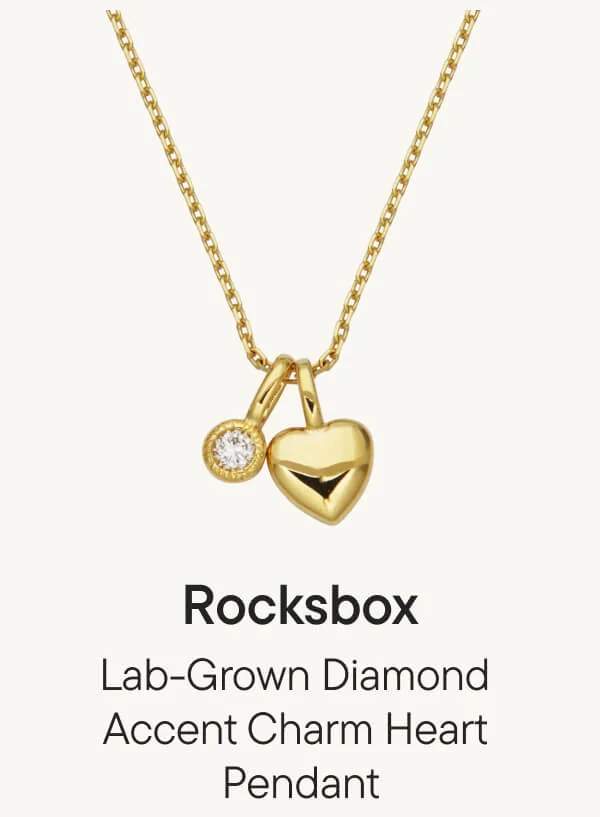 Amara 18k Gold Vermeil Lab-Grown Diamond Accent Charm Key Pendant Necklace