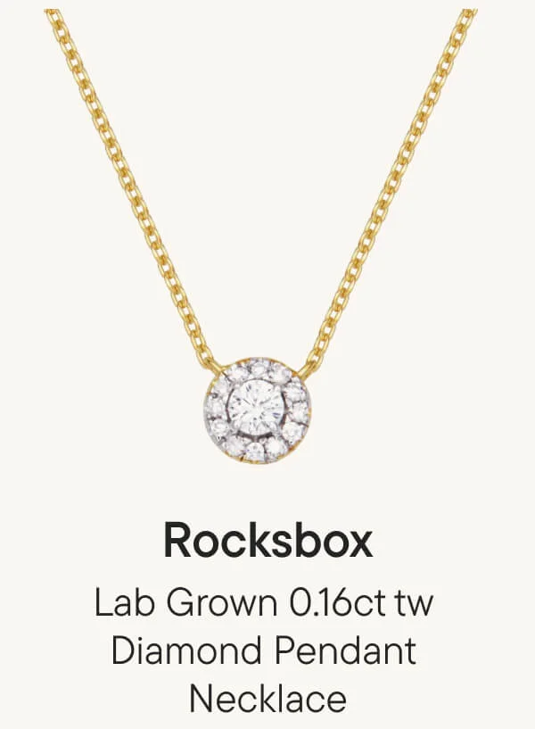 Lab Grown 0.25ct tw Diamond Pendant Necklace