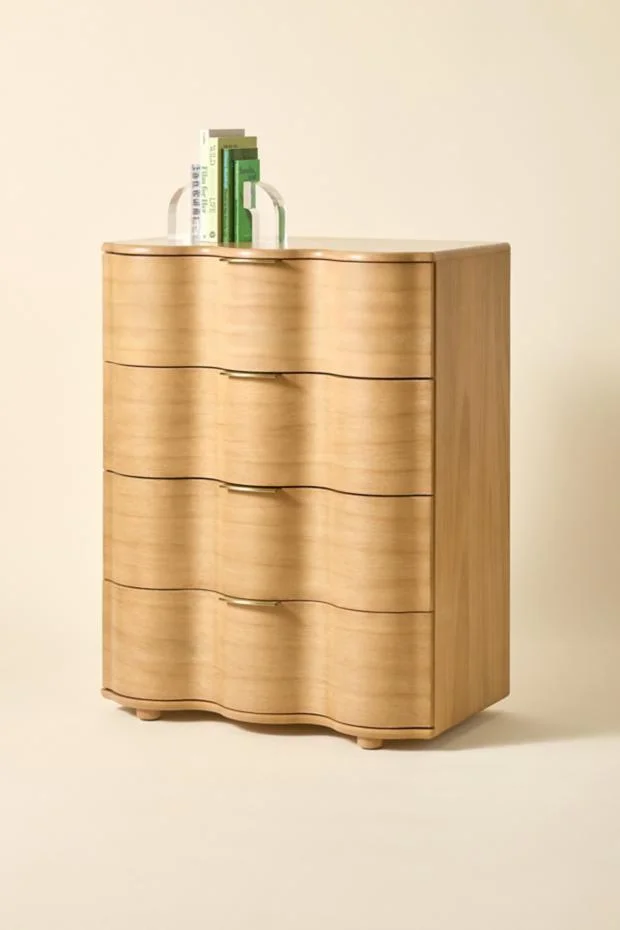 Aria Tall 4-Drawer Dresser