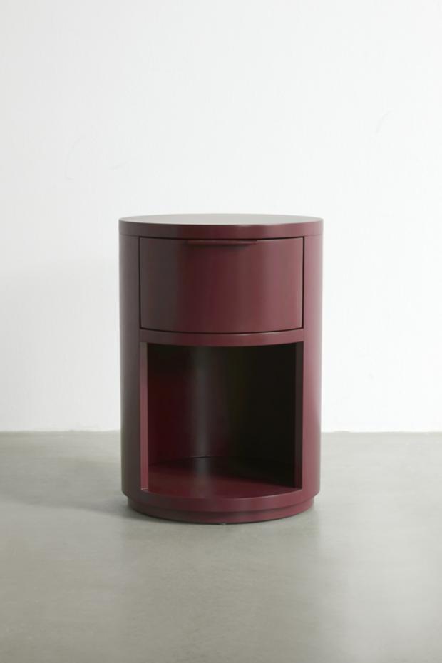 Kane Round Storage Nightstand