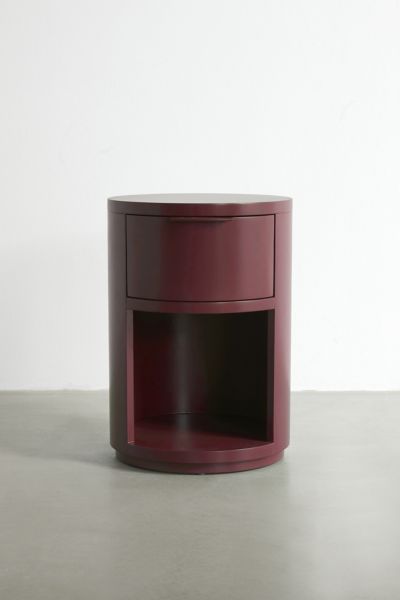 Kane Round Storage Nightstand