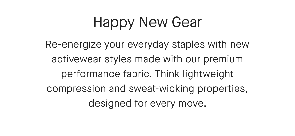 Happy New Gear
