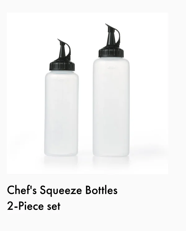 Chef's Squeeze Bottles 2-Piece Set