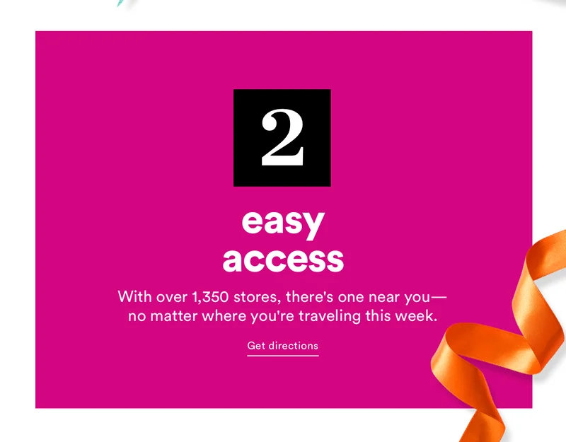 2. Easy Access | Get Directions