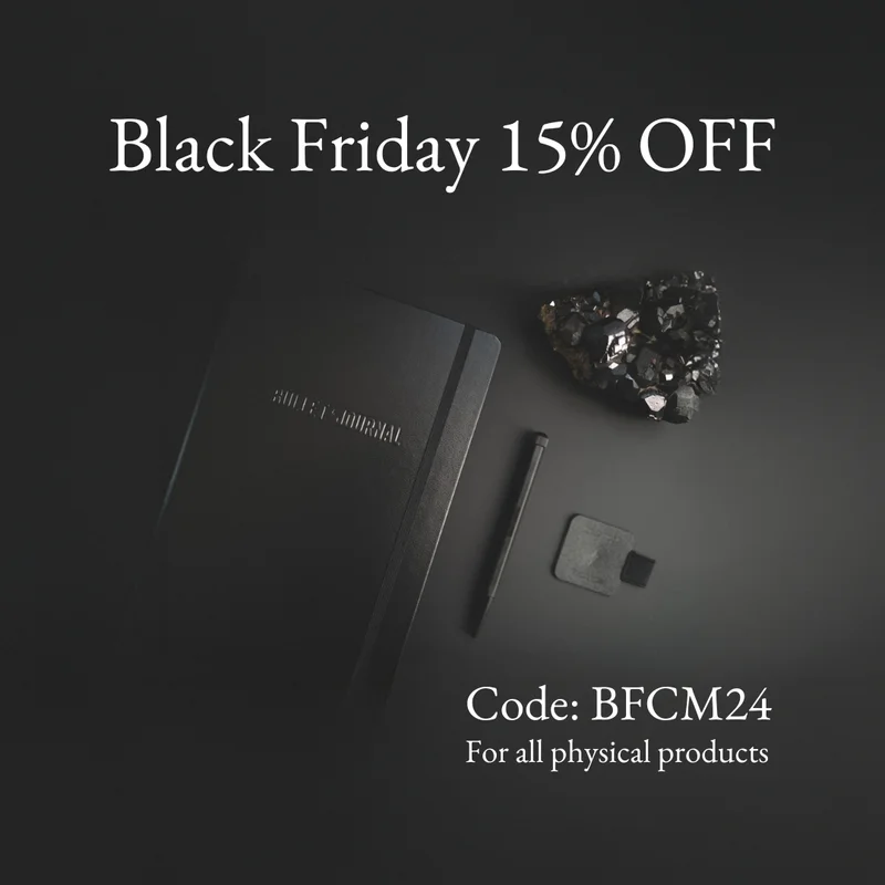 Bujo BFCM – 15% Off
