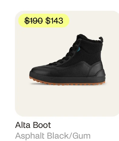 Alta Boot Asphalt Black/Gum