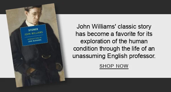 John Williams' classic story has become a favorite for its exploration of the human condition through the life of an unassuming English professor. | SHOP NOW