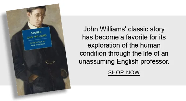 John Williams' classic story has become a favorite for its exploration of the human condition through the life of an unassuming English professor. | SHOP NOW