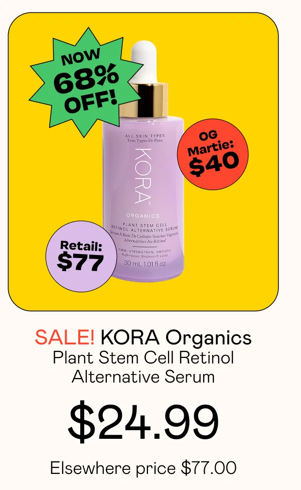 Plant Stem Cell Retinol Alternative Serum
