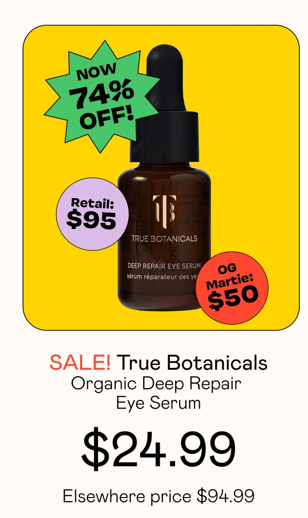 Organic Deep Repair Eye Serum