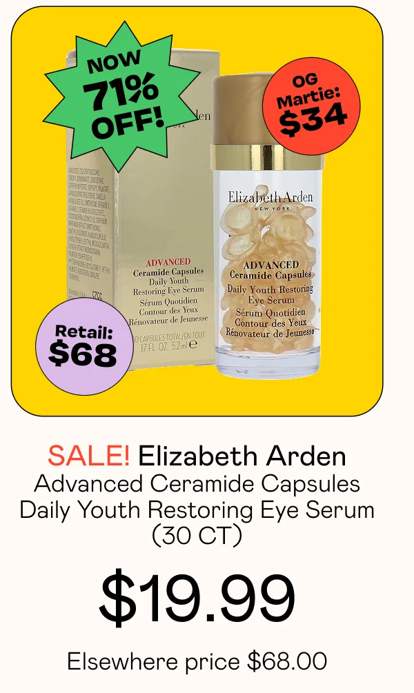Advanced Ceramide Capsules Daily Youth Restoring Eye Serum (30 CT)