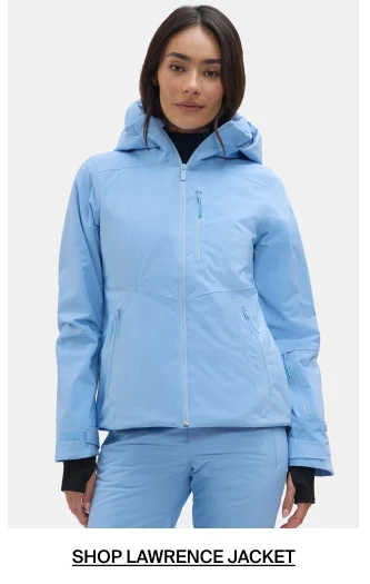 Shop Lawrence Jacket in in Forget Me Not