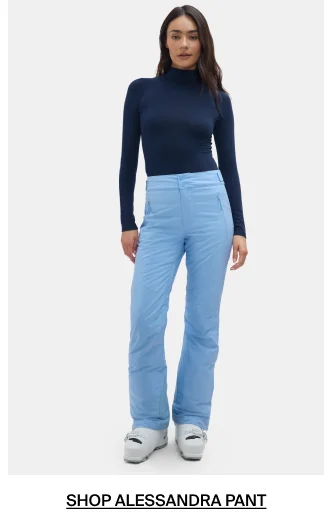 Shop Alessandra Pant in Forget Me Not