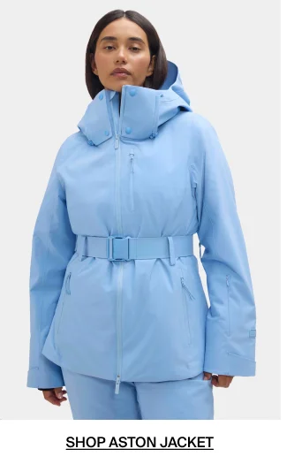 Shop Aston Jacket in Forget Me Not