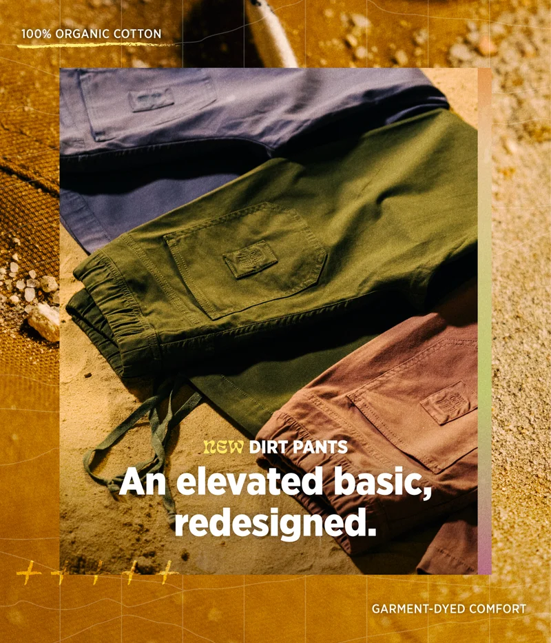 Dirt Pants Redesign