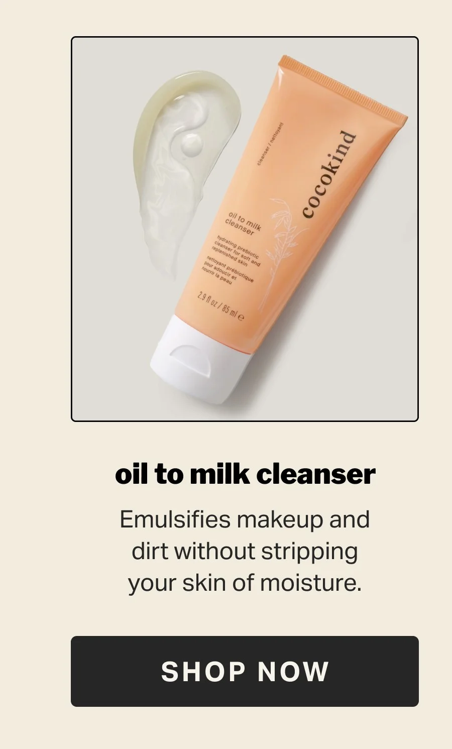 Oil to Milk Cleanser