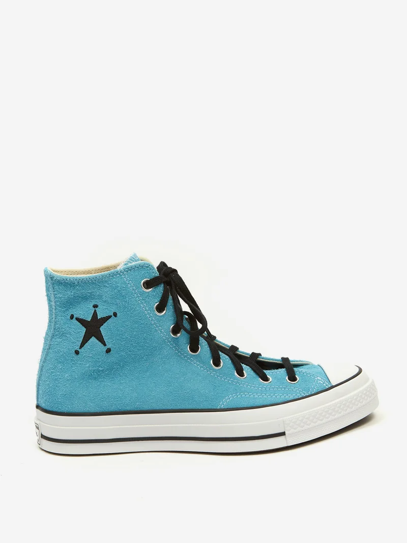 Image of Converse x Stussy CT70 HI W - Sky Blue