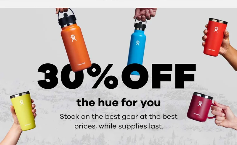 30 percent off the hue for you