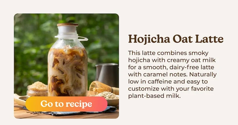 Hojicha Oat Latte