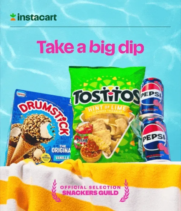 Instacart | Take a big dip