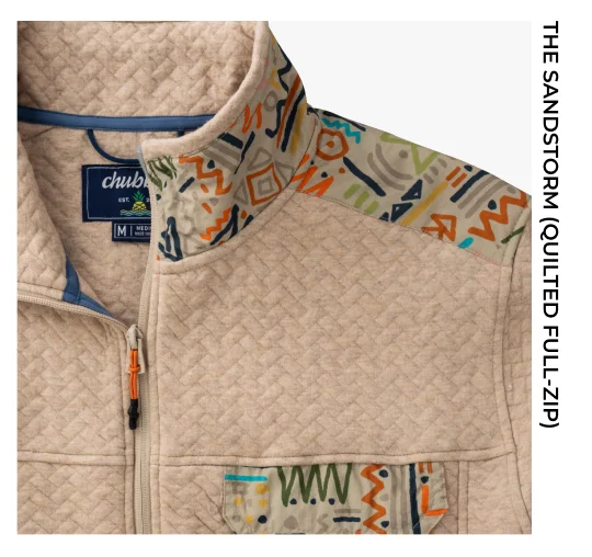 Quilted Full-Zip: The Sandstorm
