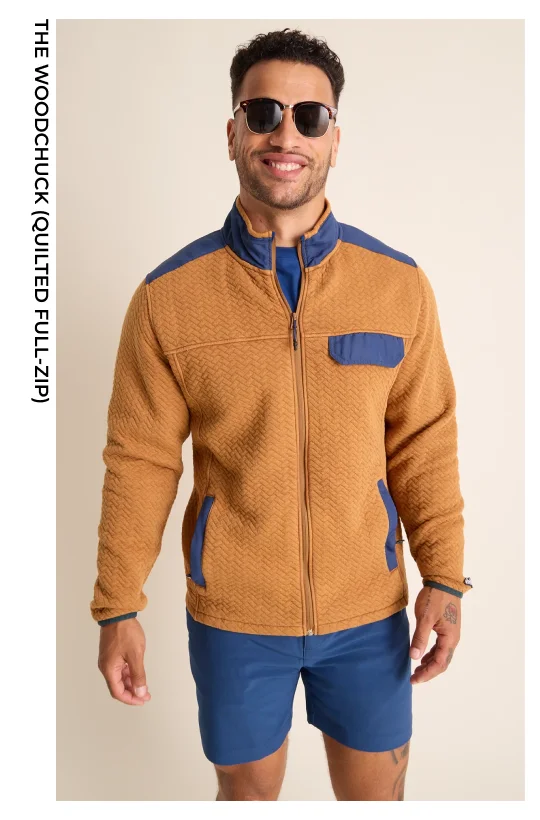 Quilted Full-Zip: The Woodchuck