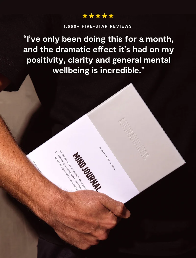 "I've only been doing this for a month, and the dramatic effect it's had on my positivity, clarity and general mental wellbeing is incredible."