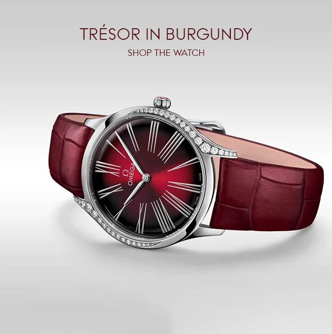 TRÉSOR IN BURGUNDY - SHOP THE WATCH