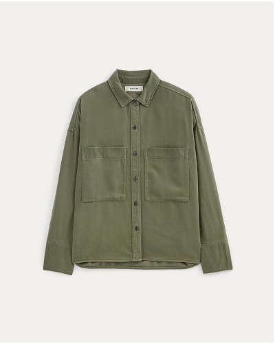 The Boxy Overshirt in Buttersoft | Kalamata